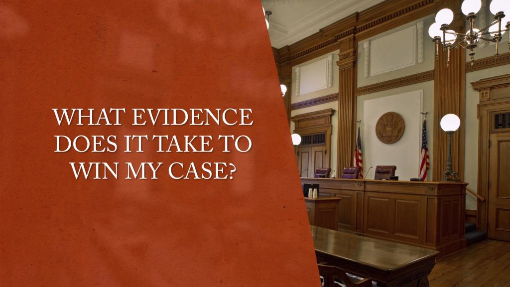 Evidence For a Case